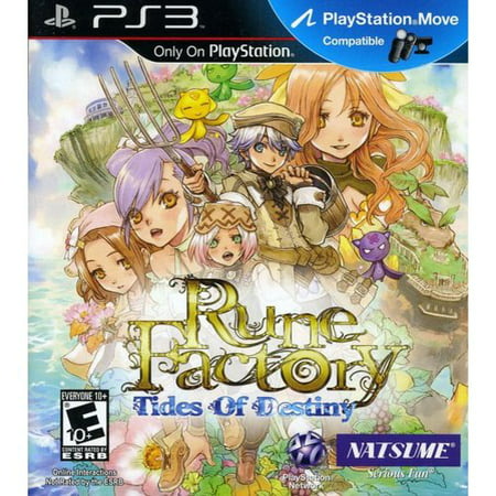 Rune Factory: Tides of Destiny (PS3) (Best Action Rpg Games Ps3)