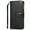 Black, variant on For iPhone 17E / 16E / SE4 Luxury Wallet Card ID Zipper Money Holder - Black