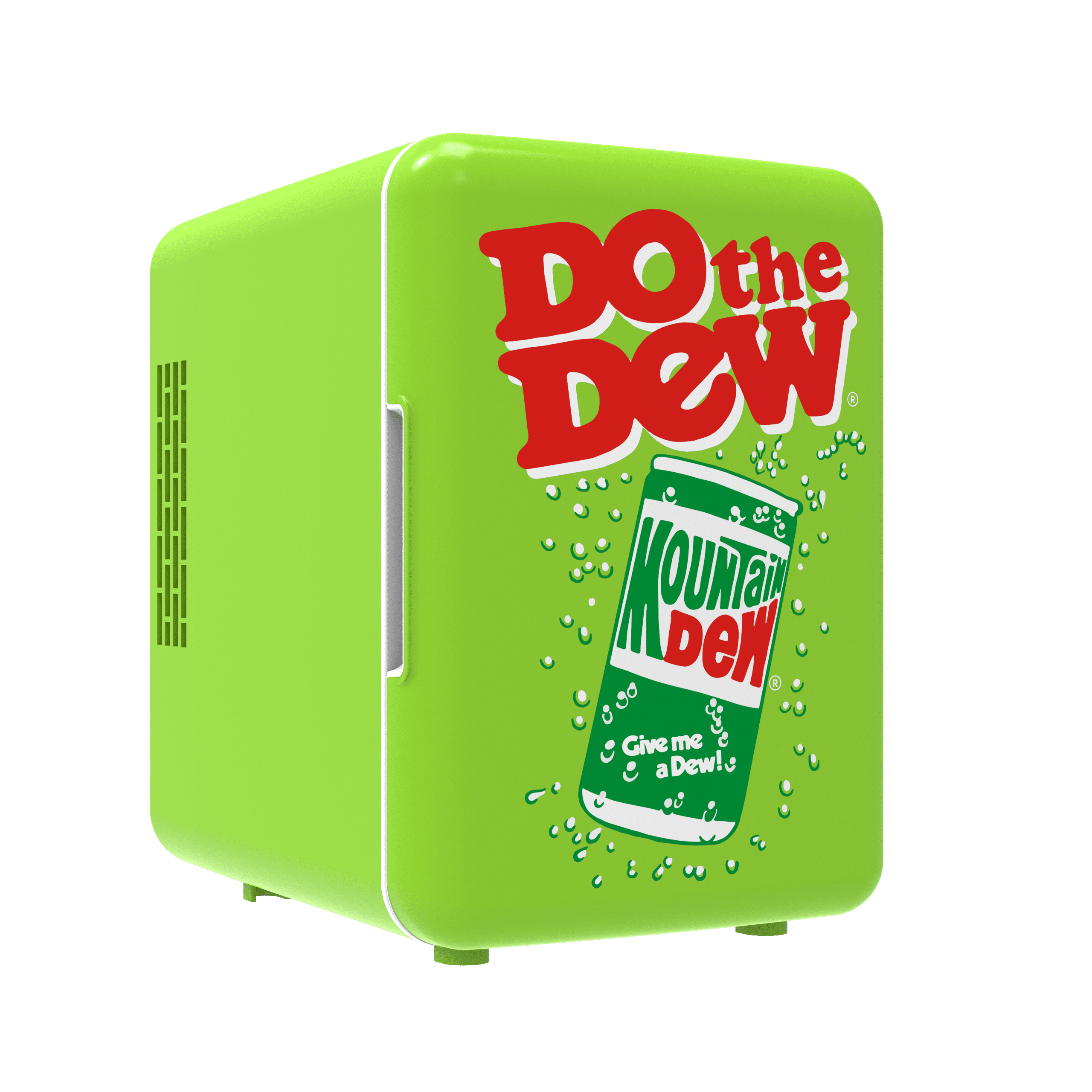 Mountain Dew 6 Can Mini Retro Beverage Fridge