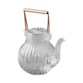 thumbnail image 4 of HLONK Kettle Tea Teapot Coffee Pot Whistling Glass Gasboiling Whistle Over Pourceramic Kungfu Small Stovetop Enamel Teakettle, 4 of 10