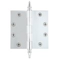 thumbnail image 6 of Grandeur 819959 4.5 X 4.5" Plain Bearing Square Corner Mortise Door Hinge - Bronze, 6 of 7