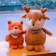 thumbnail image 2 of Bonito juguete de peluche peludo y esponjoso para chico, zorro, Rana, Krasnoover, cordero, alce, perro, elefante, mapache, el mejor regalo zhangyuxiang LED, 2 of 2