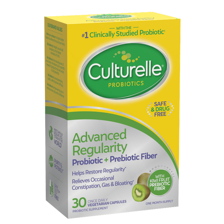 Culturelle Advanced Regularity Probiotic + Prebiotic Fiber 