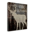 thumbnail image 2 of Tangletown Fine Art Deer Crossing by Piper Ballantyne Poster Frame - 20 x 20 x 1.5 in., 2 of 2