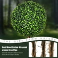 thumbnail image 4 of Gymax 4 Ft Artificial Topiary Tree Fake Triple Ball Plant Home Office Decoration, 4 of 7