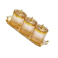 thumbnail image 4 of DOLITY Divided Serving Platter Snack Storage Holder with Lid for Living Room Office Brown, 4 of 9