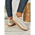 thumbnail image 5 of MEYSE Women's Cozy Faux Fur Lined Loafers - Comfortable Slip-On Flats for Casual Daily Wear, 5 of 8