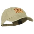 thumbnail image 5 of Celtic Circle Knot Embroidered Cotton Twill Cap - Khaki OSFM, 5 of 5