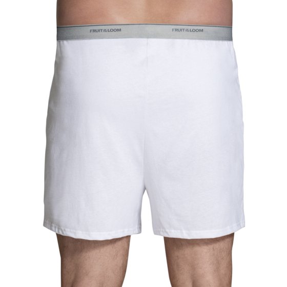 Men's Classic White Boxers, 5Pack