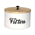 thumbnail image 2 of Bamboohart Farmhouse Coffee Filter Stand Food Storage Container Jar for Tea black, 2 of 9
