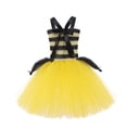 thumbnail image 6 of FAOWME Kids Girls Dress Sleeveless Suspenders Cute Easter Animal Design Comfortable Elegant Mech Tutu Dresses For Stage Performance And Party,Multicolour,8-9 Years, 6 of 8