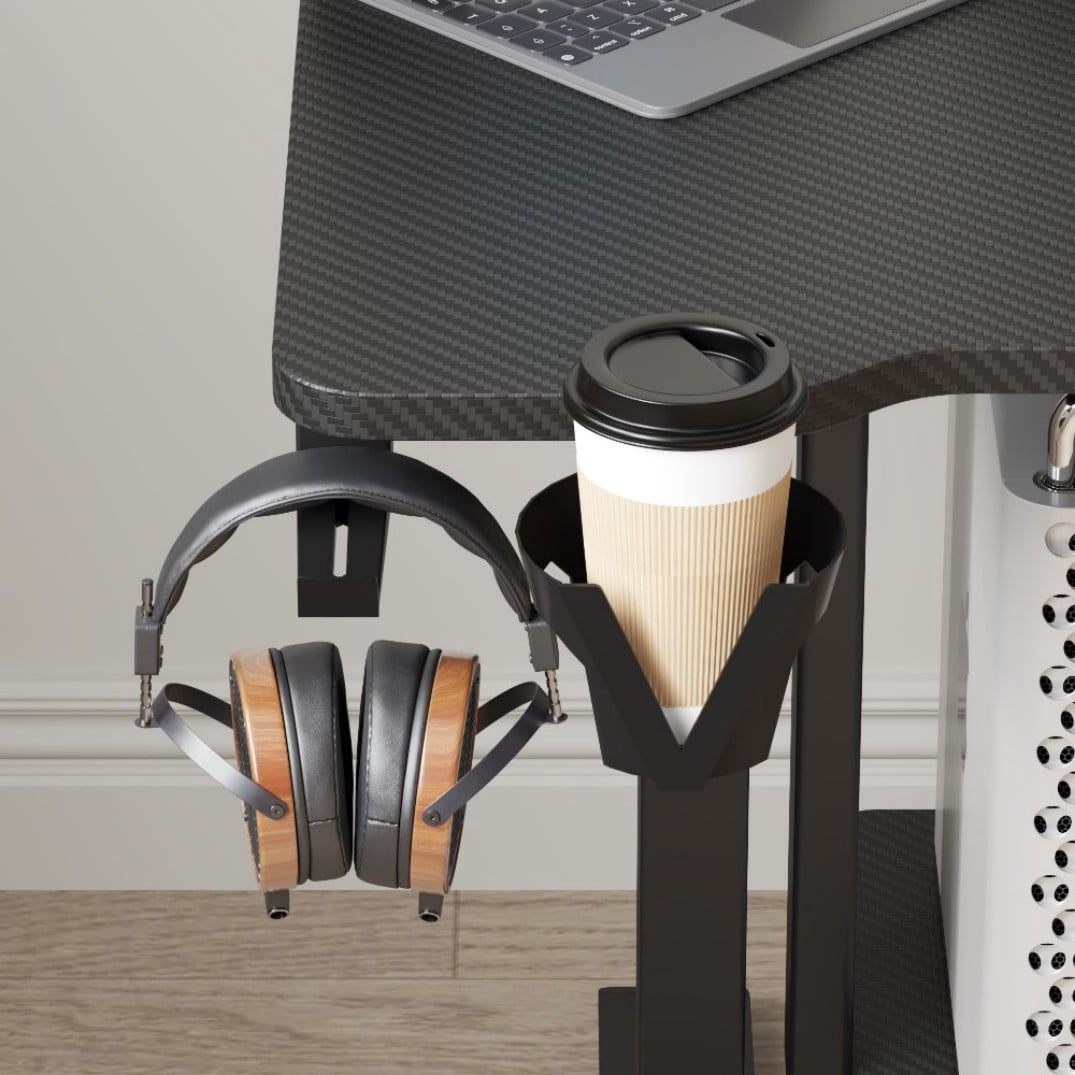 63" Dual Motor Electric Standing Desk, Height Adjustable Sit Stand Desk 28"-46", 265 LBS Computer Desk with Splice Board, Type-C & Cable Management, Black