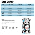 thumbnail image 6 of Bingfone Panda Cute Pink Hearts Pattern Men's Tank Tops Workout Sleeveless Tee Shirts Running Beach Tanks for Men-XX-Large, 6 of 8