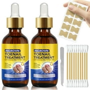 Sefudun Ingrown Toenail Treatment Kit - Extra Strength Toenail Fungus Treatment For Toenail Or Fingernail, Nail Repair Solution, Fingernails Renewal Liquid For Damaged & Discoloration Nail, 1.34oz