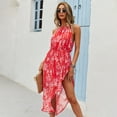 thumbnail image 5 of Summer Dresses for Women Maxi Dress Slip Dress Flowy Print A-Line Skirt, 5 of 7