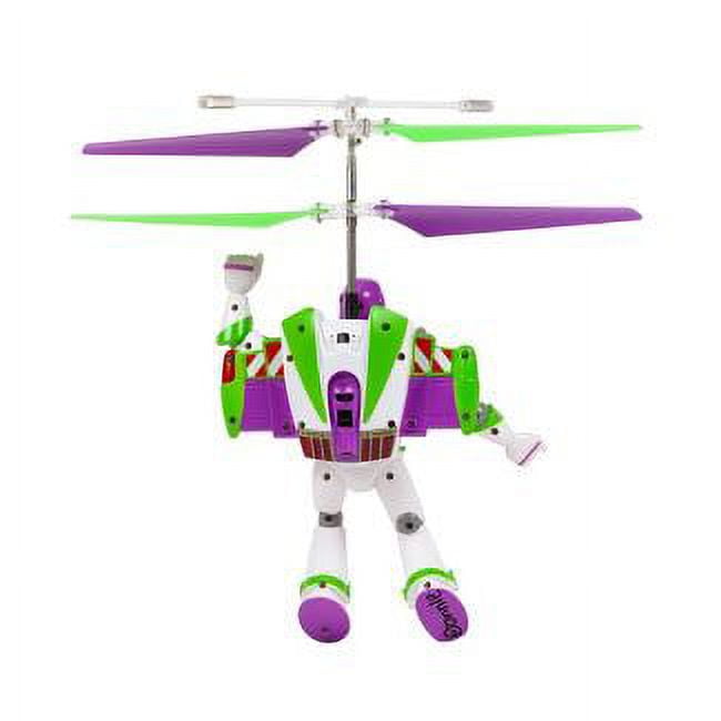 Pixar Buzz Lightyear Battery Operated Channel IR RC Helicopter
