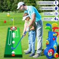 thumbnail image 3 of Set de golf Letapapa para niños pequeños con palos, pelotas de 3 a 6 años, azul, 3 of 6