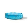 thumbnail image 1 of Intex 10Ft X 30In Beachside Metal Frame Pool, Age: 6+, 1 of 5