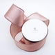thumbnail image 2 of Cinta Metálica con Alambre CT CRAFT LLC 2.5 cm x 10 m Color Oro Rosa con Diamante, 2 of 4
