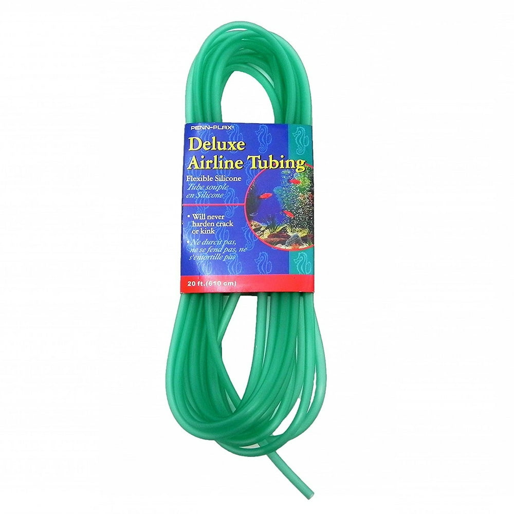 Deluxe Silicone Flexible Airline Tubing for Aquariums, 3/16Inch, 20