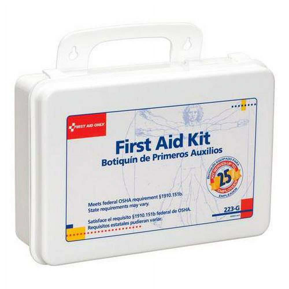 Bulk First Aid kit, Plastic, 25 Person