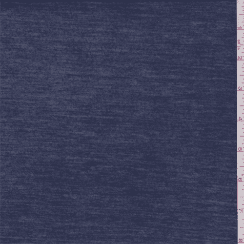 Dark Blue TShirt Knit, Fabric By the Yard