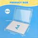 thumbnail image 3 of 4 Pack A4 File Box Paper Storage Rack Document Protector, 3 of 5