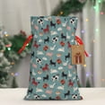 thumbnail image 4 of Fuzoiu Farm Animals 1 Print Christmas Gift Bag,Burlap Gift Bag with Drawstring Closure & Hang Tag,Perfect for Holidays, Birthdays, and Special Occasions-Medium, 4 of 7