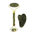 thumbnail image 1 of Set rodillo de jade y Gua Sha para masaje facial, 1 of 6