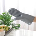 thumbnail image 4 of Mitaines de Four Gants de Cuisson Résistants aux Hautes Températures Bol Multifonctionnel Pot Opération Simple Réutilisable Fournitures pour la Maison Gris, 4 of 9