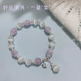 thumbnail image 5 of Opal bracelet Aquamarine gray moonlight natural crystal bracelet ins versatile temperament, 5 of 10