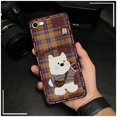 thumbnail image 5 of LYM-Phone Case For iphone 7/8/SE 2020/2022/SE2/SE3/ip7/ip8, TPU Protective Soft case Anti-knock Shockproof Graffiti Silicone Full wrap Cute Anti-dust Fashion Design Cartoon Animals, 5 of 9