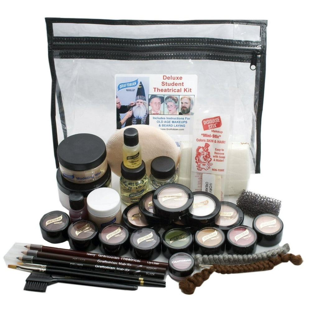 Deluxe Student Theatrical Makeup Kit Light/Fair