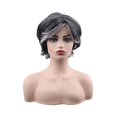 thumbnail image 4 of Peluca de moda para mujer Peluca de pelo corto rizado (1 pieza), 4 of 5