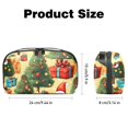 thumbnail image 5 of Christmas Waterproof Oxford Fabric Charger Case with Charger Pouch, Cable Organizer, and Cord & Cable Organizer- Digital Travel Bag- 5.9x9.44x3.14 in, 5 of 6