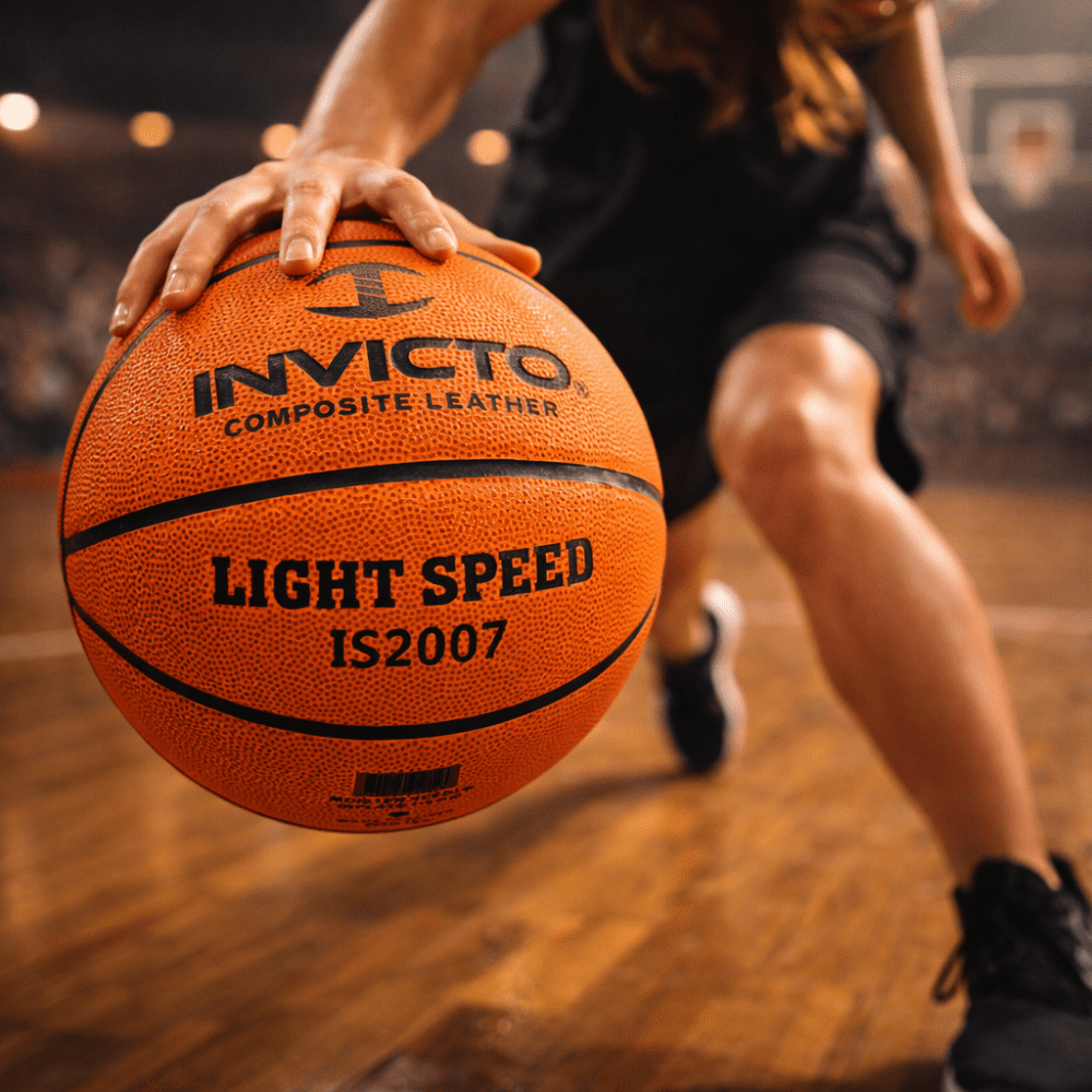 Invicto's IS2007 Light Speed Women's Basketball, Official Women Basketball Size and Weight, Indoor and Outdoor Play.