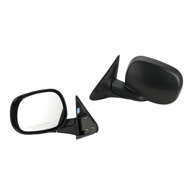 Espejo Generica Ram 2500 1998 A 2002 Dodge Lateral Izquierdo Manual Negro