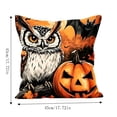 thumbnail image 3 of Halloween Theme Pillow Cover,18x18 Inch,Goth Witchy Decor,Spooky Fall Decor Pillow Covers,Hidden Zipper for Sofa Couch Bedroom Home Halloween Decor, 3 of 5