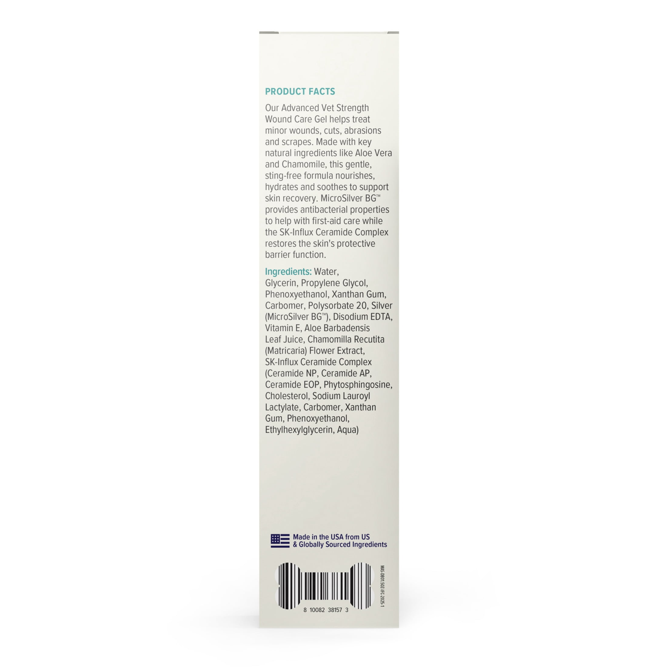 Vetnique Labs Dermabliss Vet Strength Antibacterial Wound Care Gel for Dogs & Cats, 1.5 oz