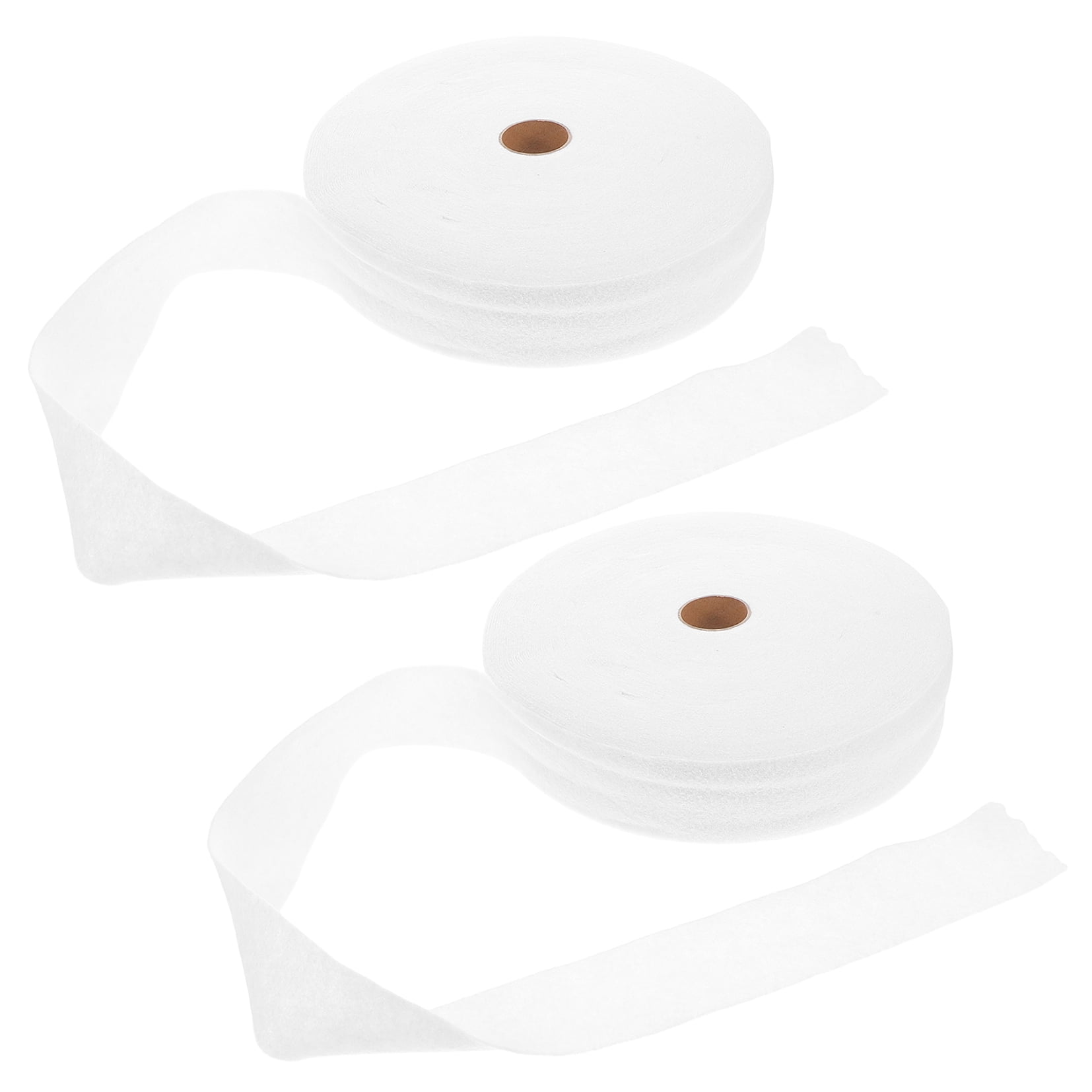HOOWIFFY 2 Rolls White Cotton Batting Roll For Quilts Purse And Diy Crafts Needle Punched Easy Sewing