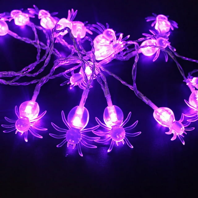 Bat Light String Halloween Decoration Lights With LED Beads for Patio House Bedroom Parlor Halloween Decor