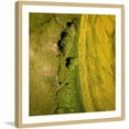 thumbnail image 2 of Marmont Hill "Green Land" by Karolis Janulis Framed Painting Print, 2 of 6