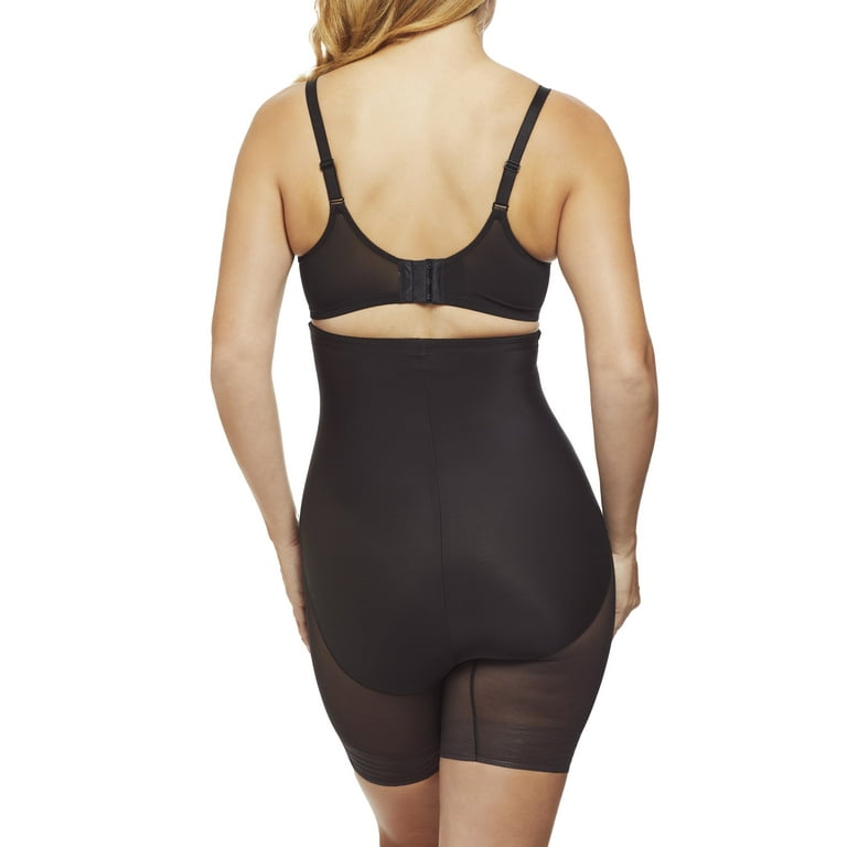 Maidenform Women's Shapewear Hi Waist Thigh Slimmer, Black, Small :  : Clothing, Shoes & Accessories