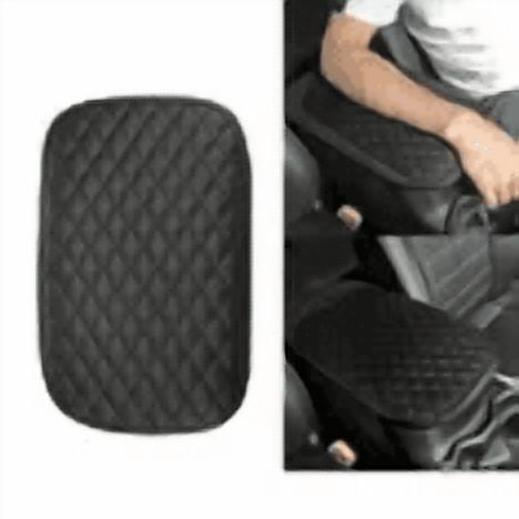 Premium Quilted Car Center Console Armrest Pad Protector – Waterproof, Soft, and Comfortable for All Vehicles