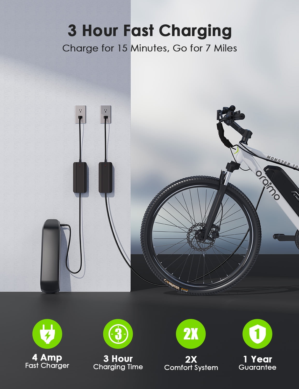 Oraimo Electric Bike For Adult 26