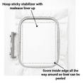 thumbnail image 4 of H.B.I. Products Self Adhesive Tear Away Embroidery Stabilizer 12" x 10 Yards for Machine Embroidery - Peel & Stick - Sticky Tear Away, 4 of 8