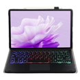 thumbnail image 2 of AH20-AS compatible Huawei MatePad 11.5 S Design Rétroéclairé Cuir+tpu Housse de Tablette Étui Clavier Bluetooth Cadeau de Haute Qualité, 2 of 3
