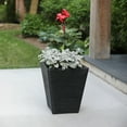 thumbnail image 4 of Bristol 18in Tall Planter - Black, 4 of 7