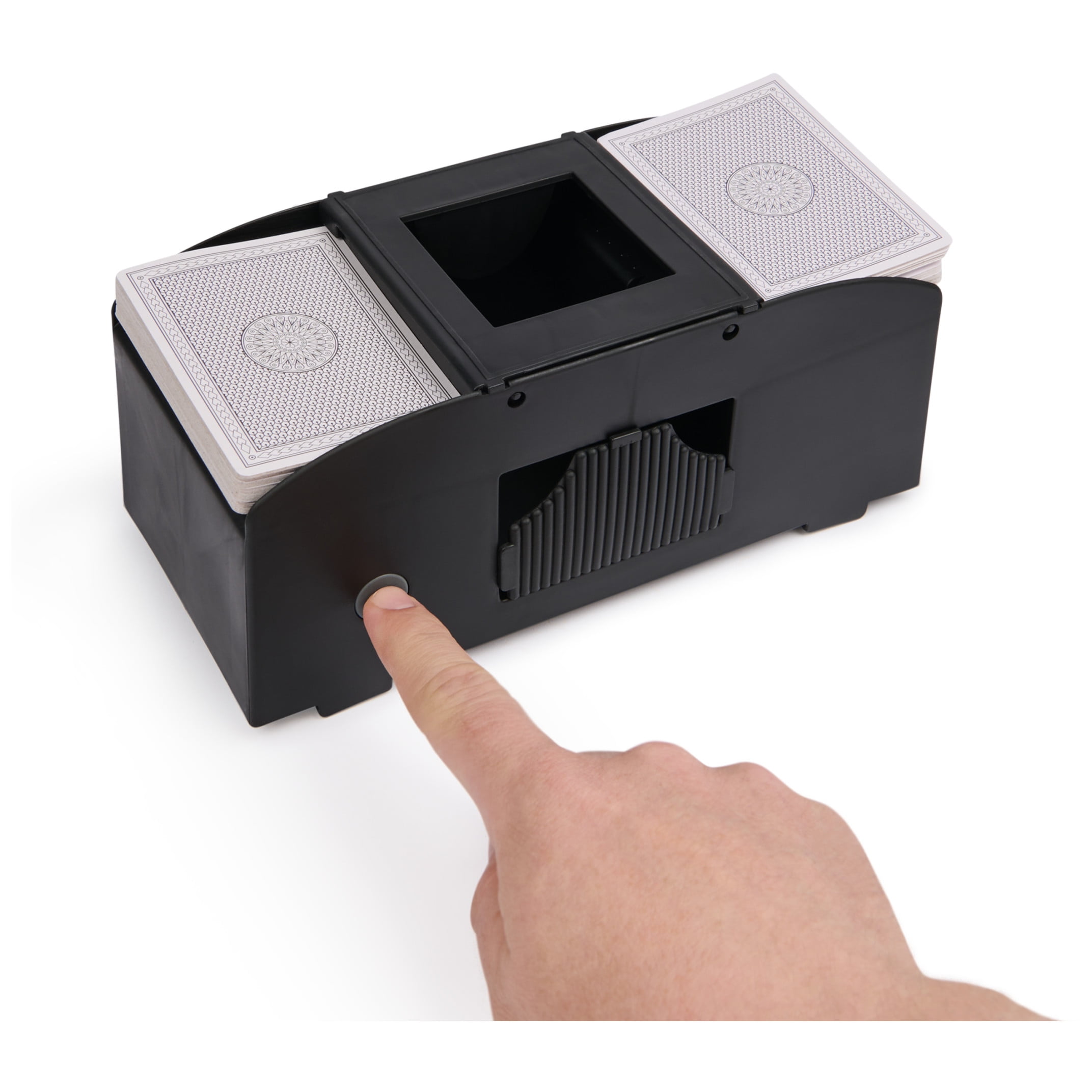 automatic card shuffler casino grade WYZworks 6 Deck - Shuffler for Cards Shuffling Save time and hassle while getting straight to playing your hand with the Automatic Card Shuffler Automatic Card Shuffler (Cardinal)