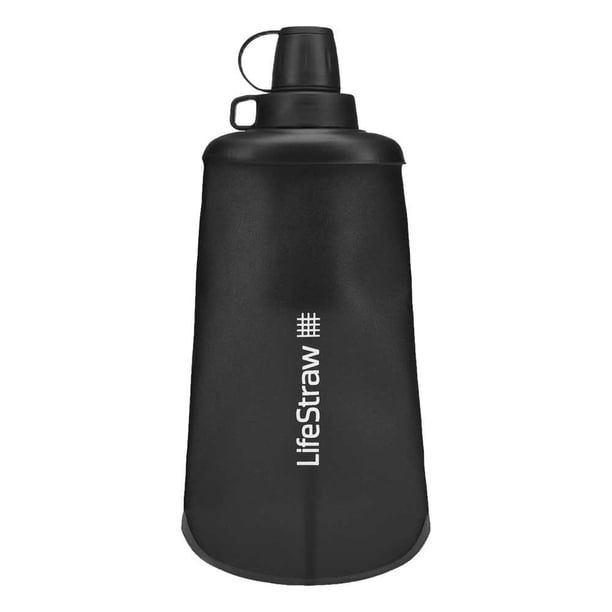 Filtro de Agua en Botella Plegable LifeStraw Peak 650 mL - Azul